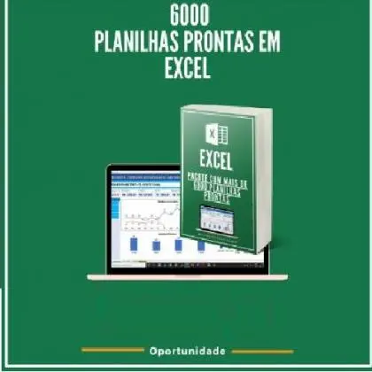 PLANILHAS EXCEL EDITÁVEIS 6000