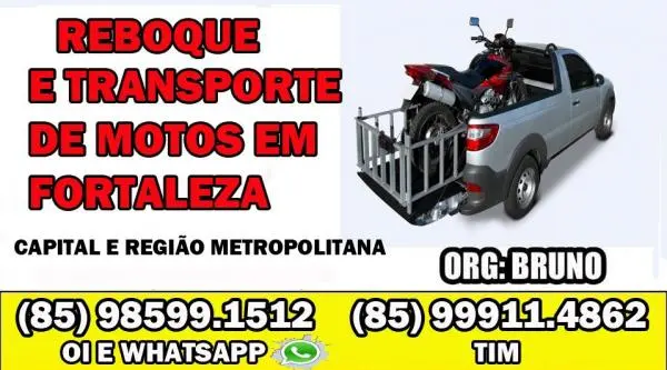 Reboque de Moto em Fortaleza