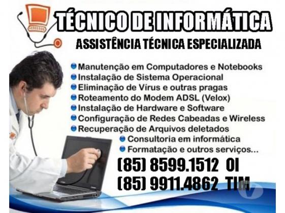 Técnico de Informática em Domicílio em Fortaleza