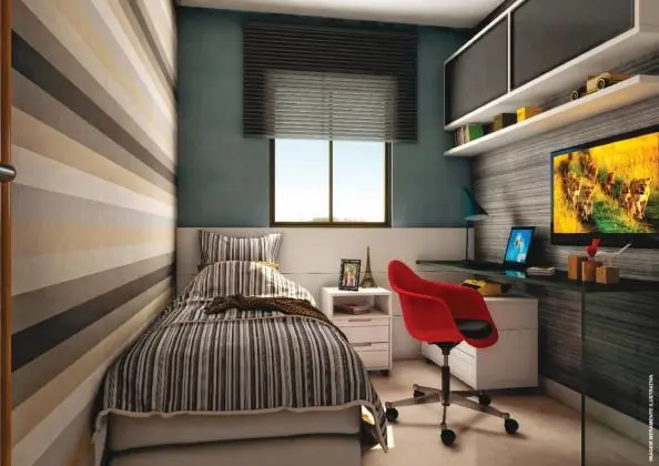Apartamento 2 quartos pronto para morar