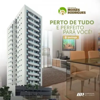 Apartamento 2 quartos pronto para morar