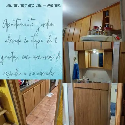 ALUGA-SE APTO 2 DORM NA 2a ETAPA DO JD ALVORADA EM SANTO ANDRÉ