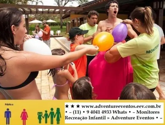 Monitores Recreação Infantil Jandira