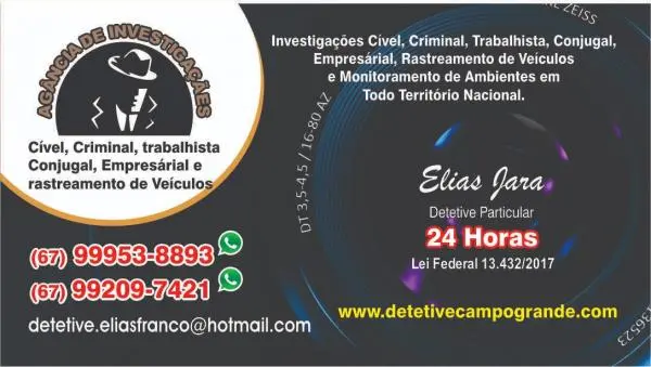 DETETIVE CAMPO GRANDE MS