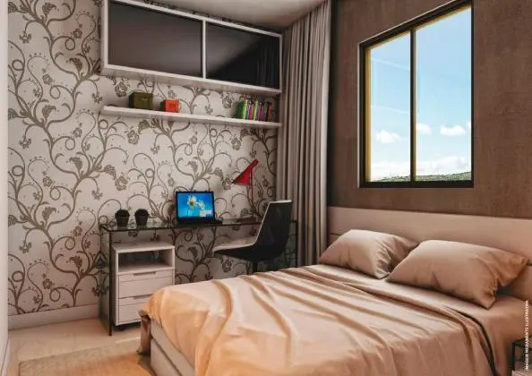 Apartamento 2 quartos pronto para morar