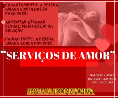 magia negra Porto Alegre - Bruxa Fernanda