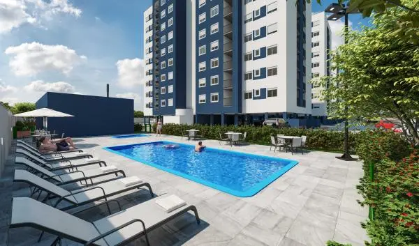 Últimas unidades 100% financiado lançamento apartamento em Novo Hamburgo, sucesso de vendas
