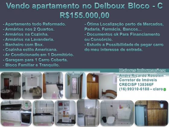 Vendo Apartamento no Delboux Bloco C