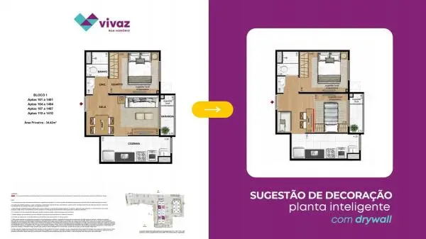 VIVAZ RUA HONÓRIO-Cachambi  Próx ao Norte Shopping
