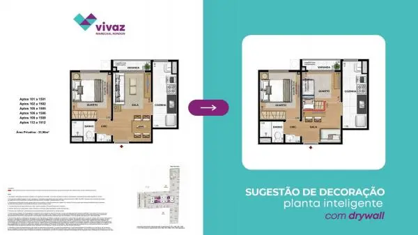 VIVAZ RUA HONÓRIO-Cachambi  Próx ao Norte Shopping