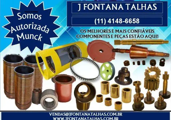 PEÇAS PARA TALHAS E PONTES ROLANTES MUNCK