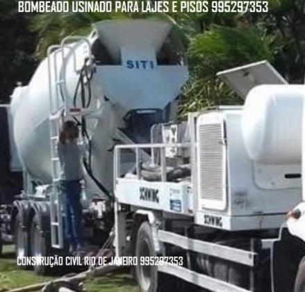 Concreto Bombeado Guaratiba Sepetiba Campo Grande Santa Cruz