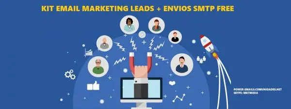 Kit Email Marketing Leads Envios Smtp Free