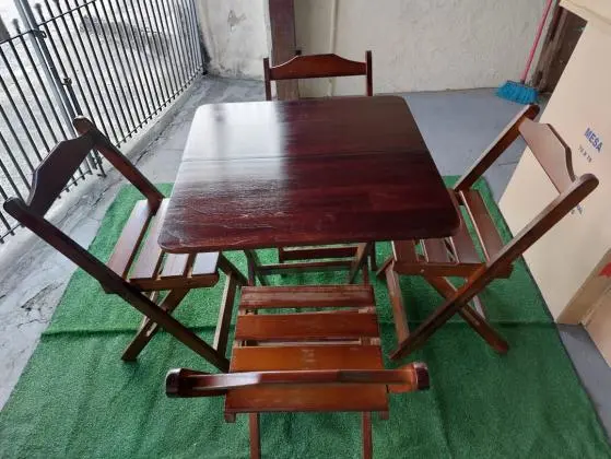 Locação de Jogo de Mesa de Bar Imbuia