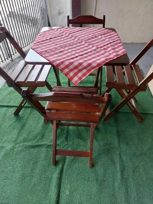 Locação de Jogo de Mesa de Bar Imbuia