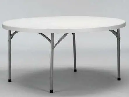 Locação de Jogo de Mesa Redonda de Madeira P/ Até 10 Lugares
