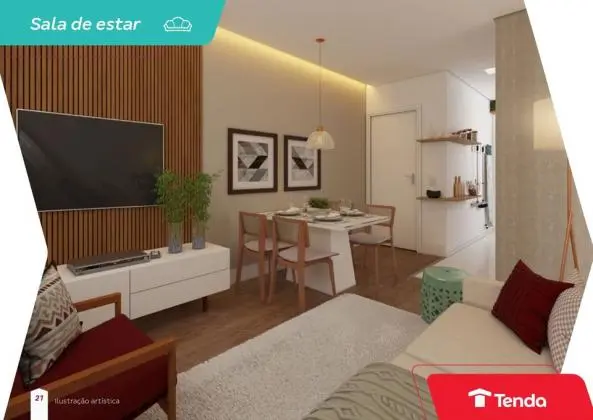 Apartamento 2 Quartos - Recanto das Flores - MADUREIRA