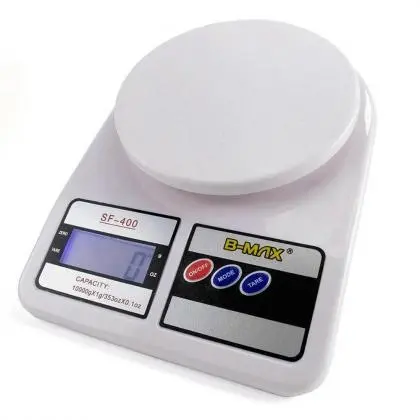 Balança Digital Cozinha de Precisão 10 Kg Bmax - Loja Eletrovendas