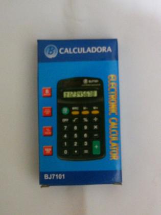 Calculadora Eletrônica BJ7101 BJ-POP - Loja Eletrovendas