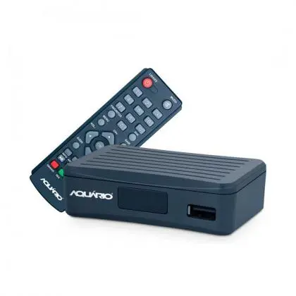Conversor Digital Compacto Full HD DTV-4000S Aquário, Marca Brasileira Nacional Bivolt - Loja Eletrovendas