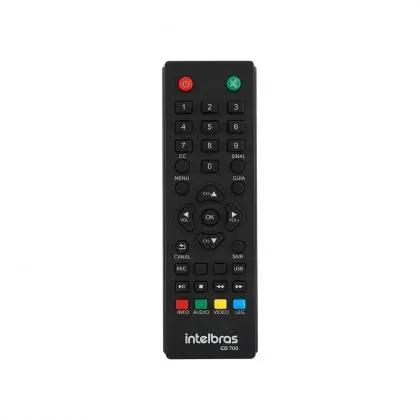 Conversor Digital de TV com Gravador CD 700 Marca Brasileira Intelbras - Loja Eletrovendas