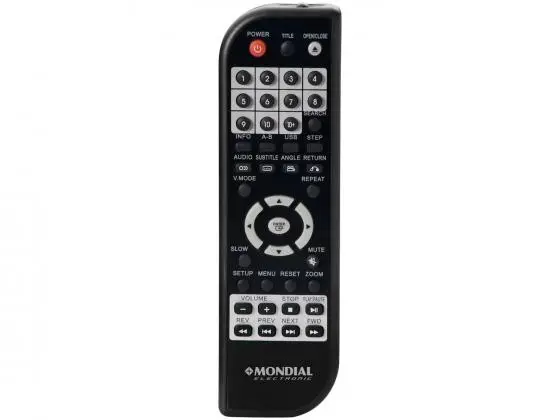 DVD Player Mondial D-22 HDMI Preto - Loja Eletrovendas