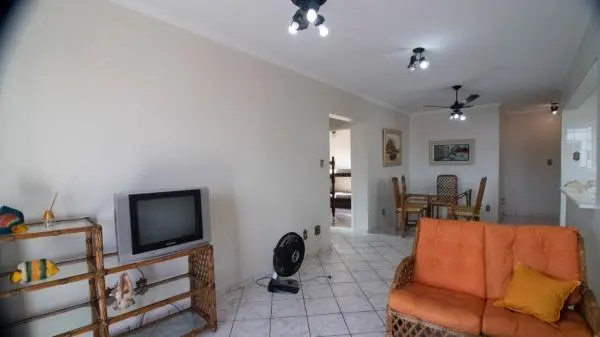 Lindo apartamento de 90m2 com vista para o mar e para as montanhas