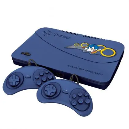 Master System Evolution Blue Tectoy 132 Jogos 2 Joysticks - Loja Eletrovendas