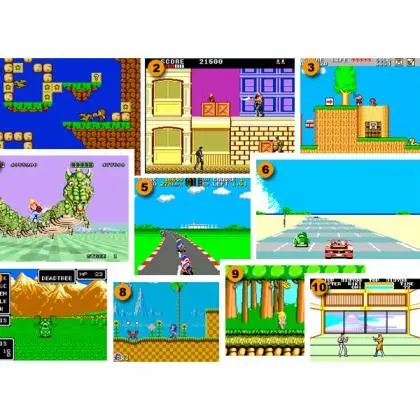Master System Evolution Blue Tectoy 132 Jogos 2 Joysticks - Loja Eletrovendas