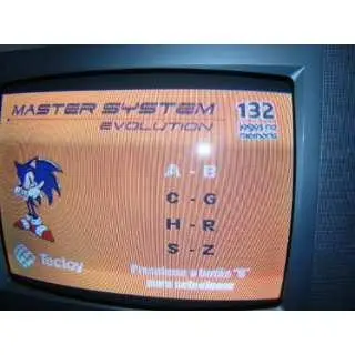 Master System Evolution Blue Tectoy 132 Jogos 2 Joysticks - Loja Eletrovendas