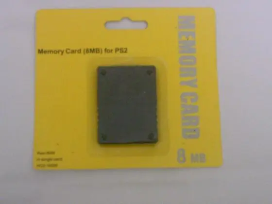 Memory Card 8mb Playstation 2 - Loja Eletrovendas