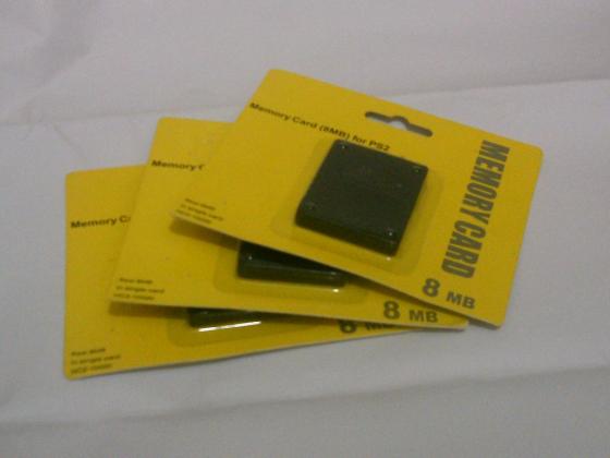 Memory Card 8mb Playstation 2 - Loja Eletrovendas