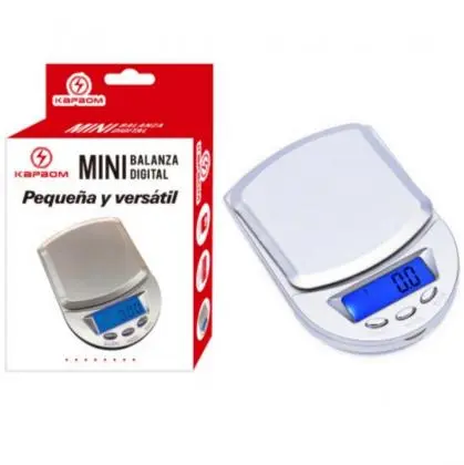 Mini Balança Digital de Precisão Portátil para Joias pesa até 500g - Loja Eletrovendas
