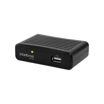 Conversor Digital de TV com Gravador CD 700 Marca Brasileira Intelbras - Loja Eletrovendas
