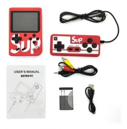 Video Game Portátil 400 in 1 Jogos Nes 8 Bits mais 1 Controle Lehmox - Loja Eletrovendas