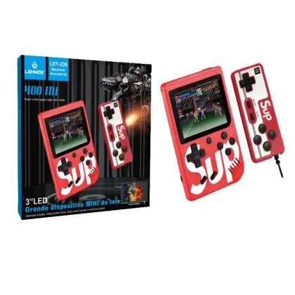 Video Game Portátil 400 in 1 Jogos Nes 8 Bits mais 1 Controle Lehmox - Loja Eletrovendas