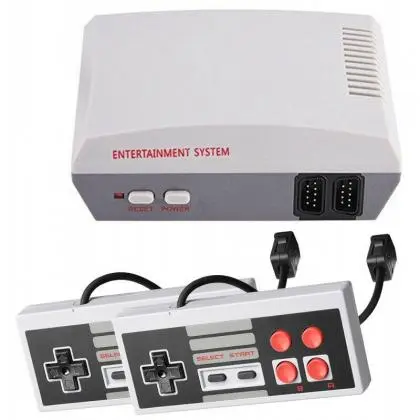 Vídeo Game Retrô 8 Bits Com 620 Jogos na Memória e 2 Controles - Loja Eletrovendas
