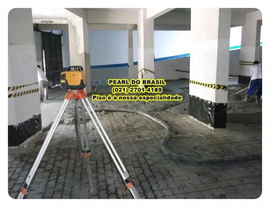 Aplicação Piso Concreto Polido Em Garagens Galpoes Estacionamento