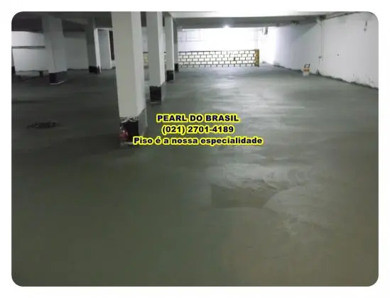 Aplicação Piso Concreto Polido Em Garagens Galpoes Estacionamento