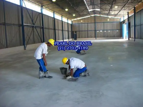 Recuperação De Piso Industrial Garagens Galpões