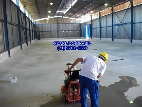 Recuperação De Piso Industrial Garagens Galpões