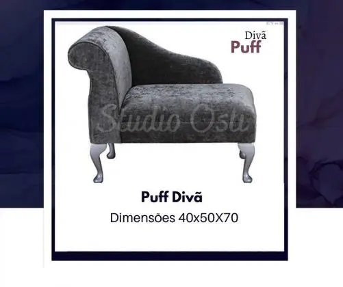 Pufe Divã