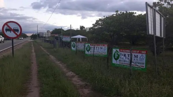 Terrenos para 25 lotes de Fortim, 120 m x 6 m com Escritura Notaria