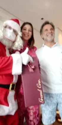 visita do Papai Noel para véspera do natal e datas antecipadas moema e outros bairros