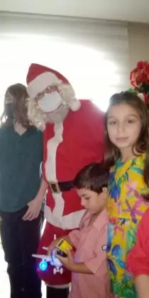 visita do Papai Noel para véspera do natal e datas antecipadas moema e outros bairros