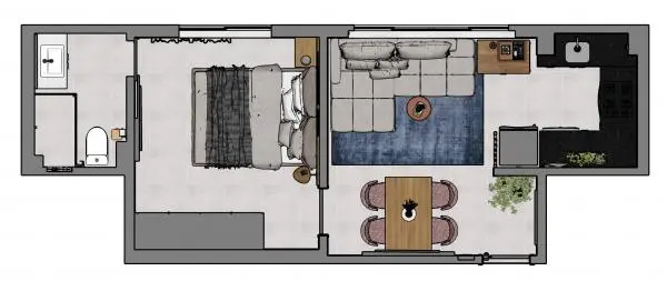 ✨Apartamento 1 Quarto COPACABANA - Bairro Peixoto✨