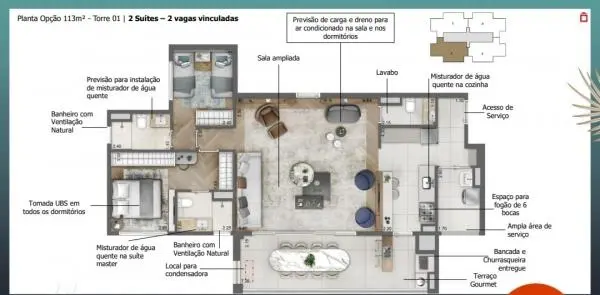Apartamento 3 e 4 dormitórios Santo Amaro( Alto padrão )