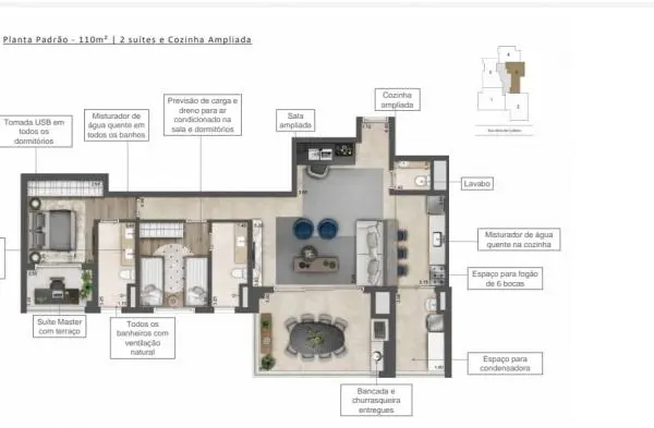 Apartamento no Brooklin