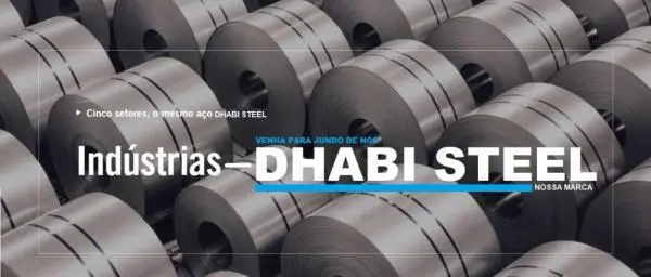 Bobina Galvalume  A pronta entrega em SP- Dhabi Steel BR