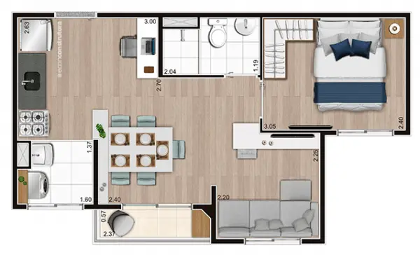 apartamentos